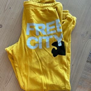 Free City joggers/sweatpants